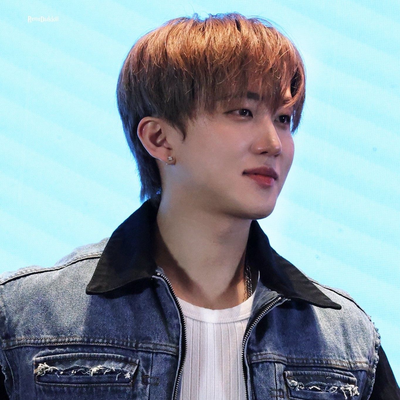 A moment captured by Changbin (Stray Kids)'s fan