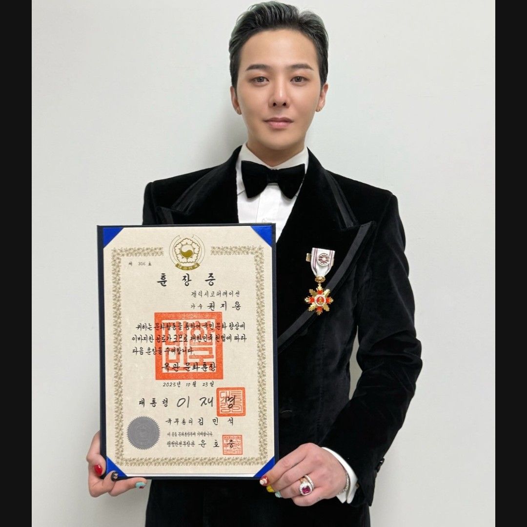 Recent activity shot of G-DRAGON (BIGBANG)