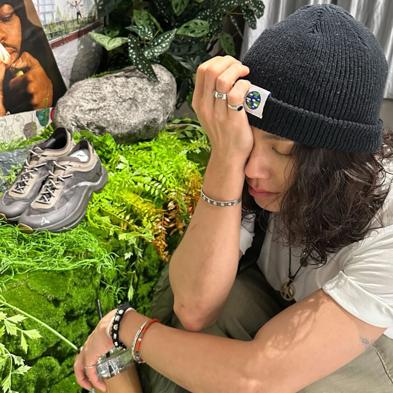 Recent activity shot of Jung Ilhoon