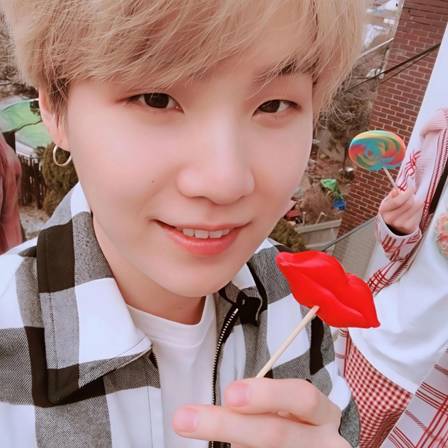 Recent activity shot of SUGA (BTS)