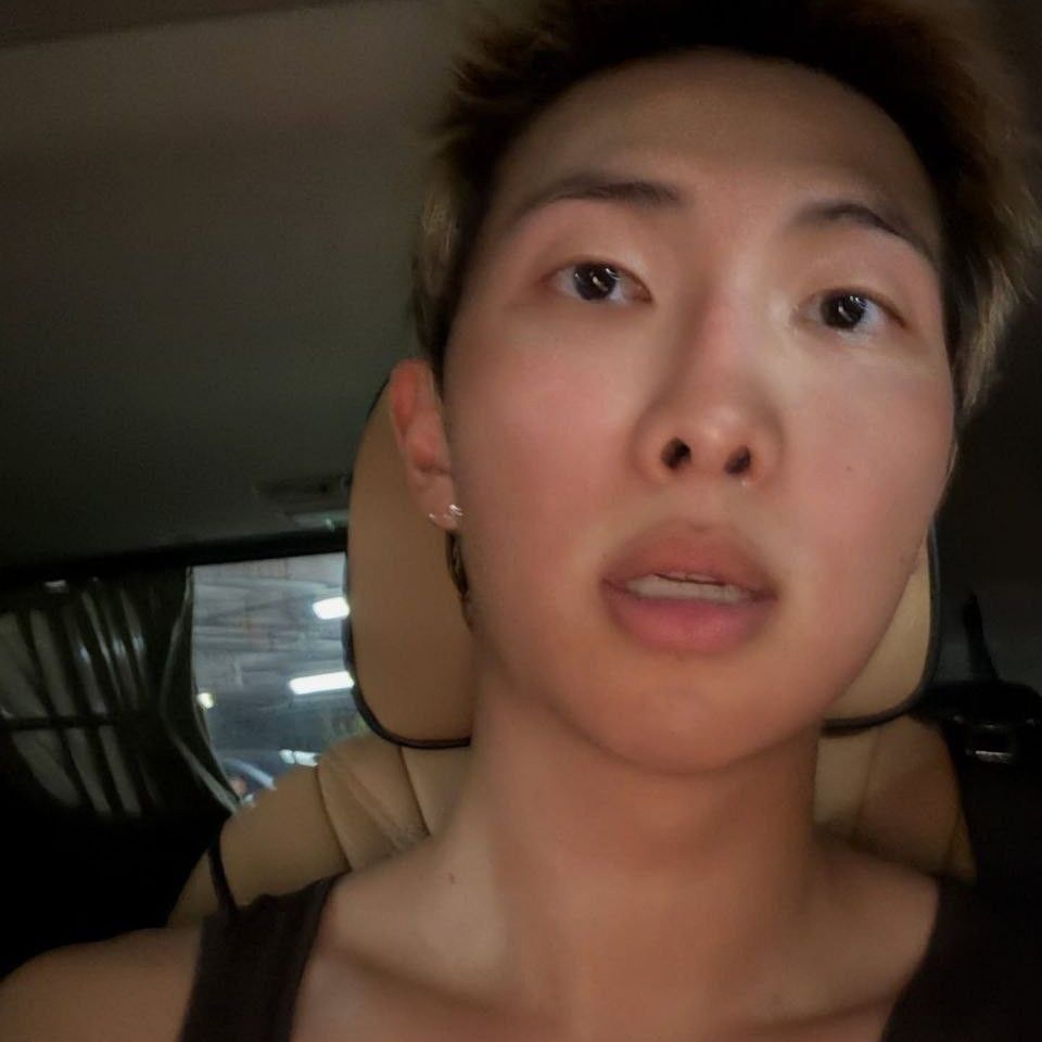 A moment captured by RM (BTS)'s fan