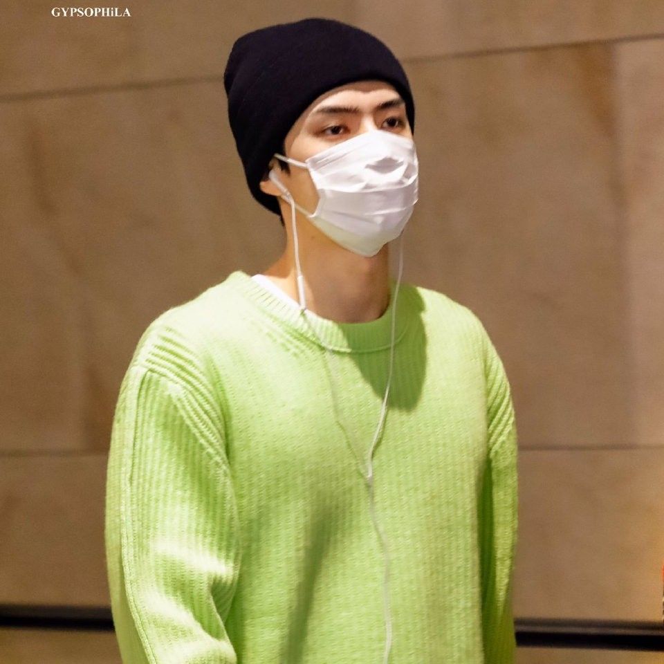 세훈 (EXO)의 비하인드 컷