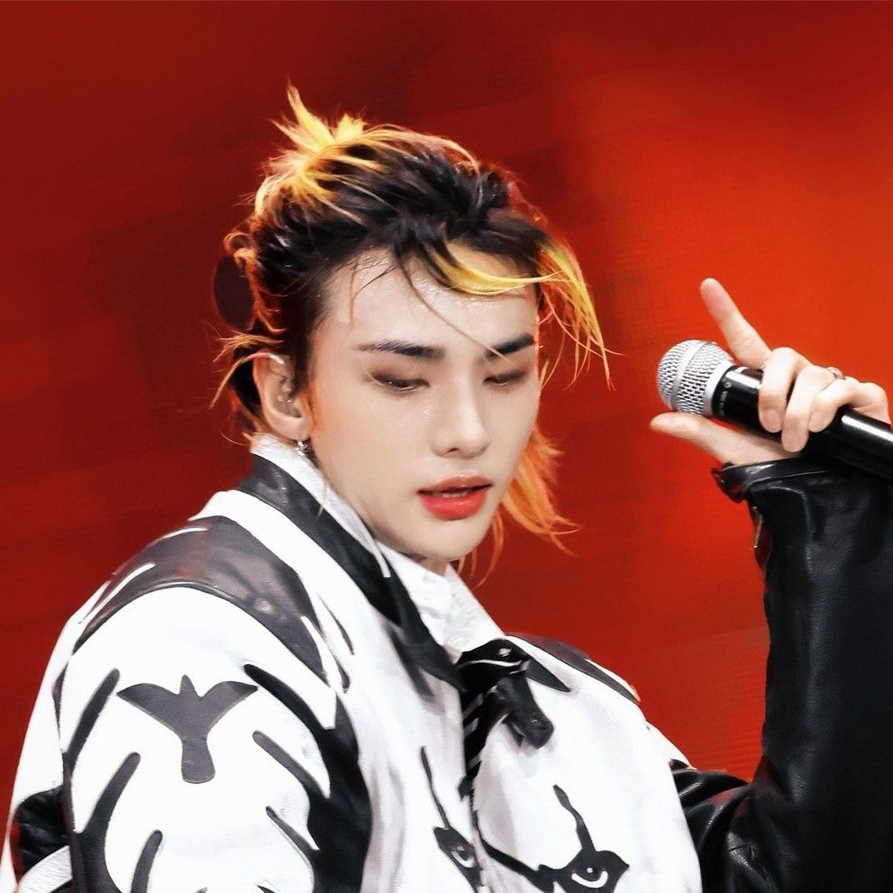 A moment captured by Hyunjin (Stray Kids)'s fan