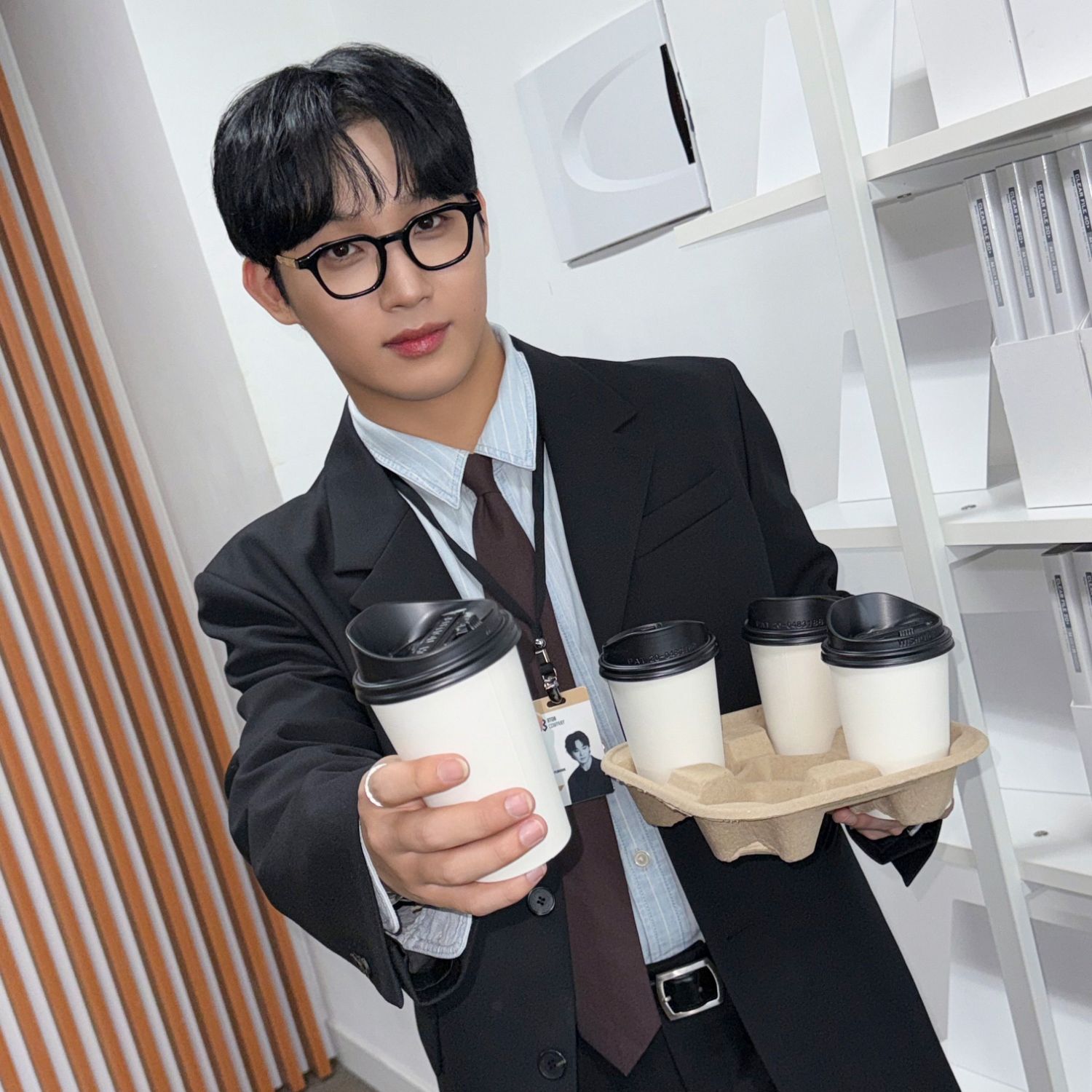 A moment captured by Lim Hyunsik (BTOB)'s fan