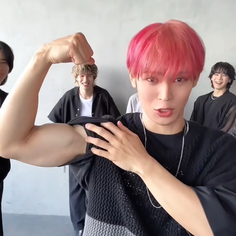 Behind-the-scenes cut of Yonashiro Sho (JO1)