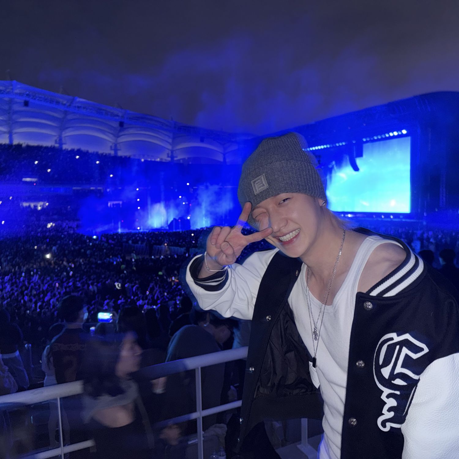 A moment captured by TOMORROW X TOGETHER's fan