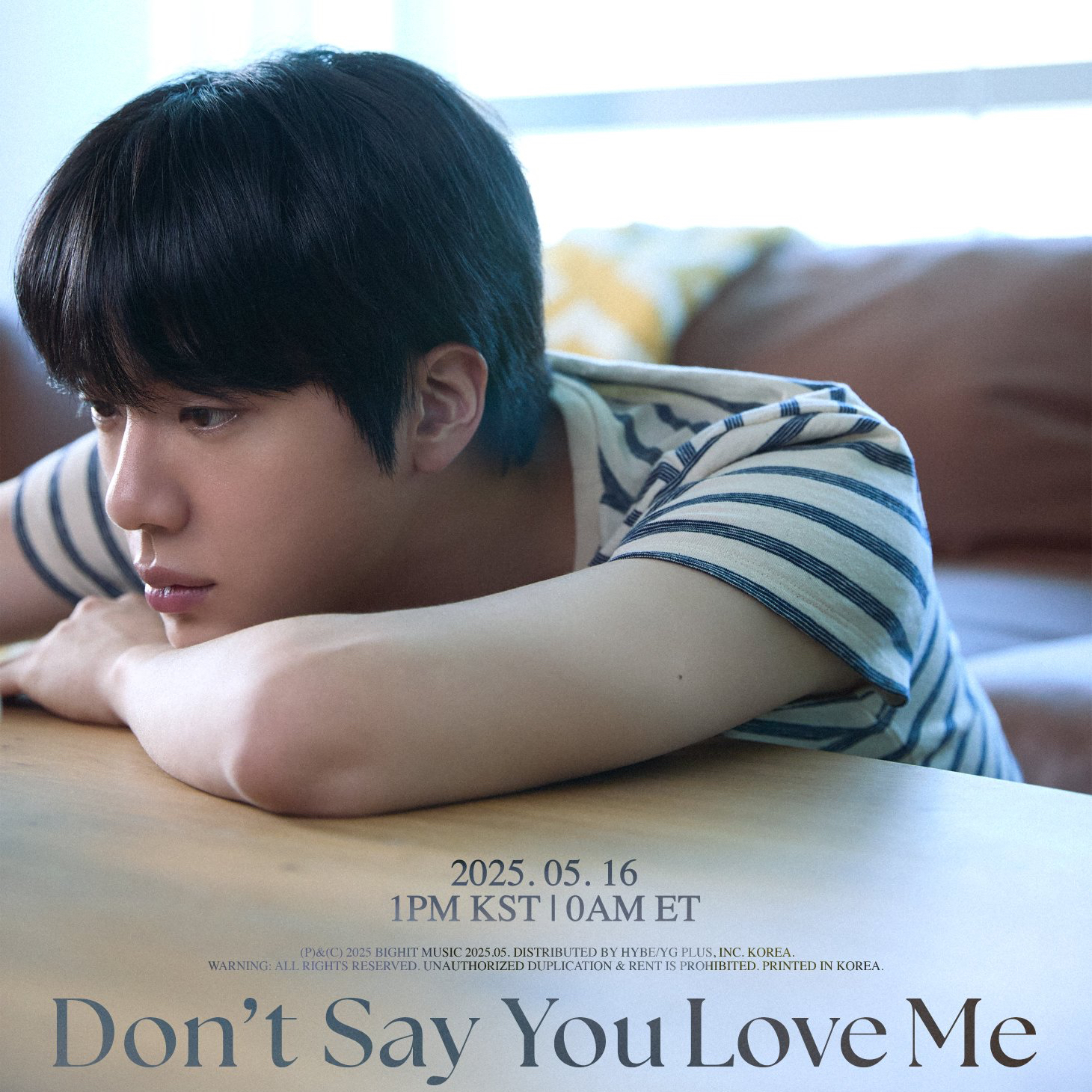Behind-the-scenes cut of Jin (BTS)