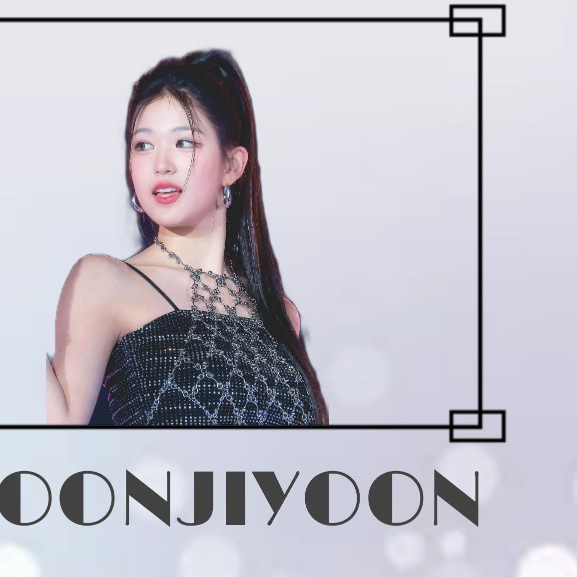 Behind-the-scenes cut of Yoon Jiyoon (izna)
