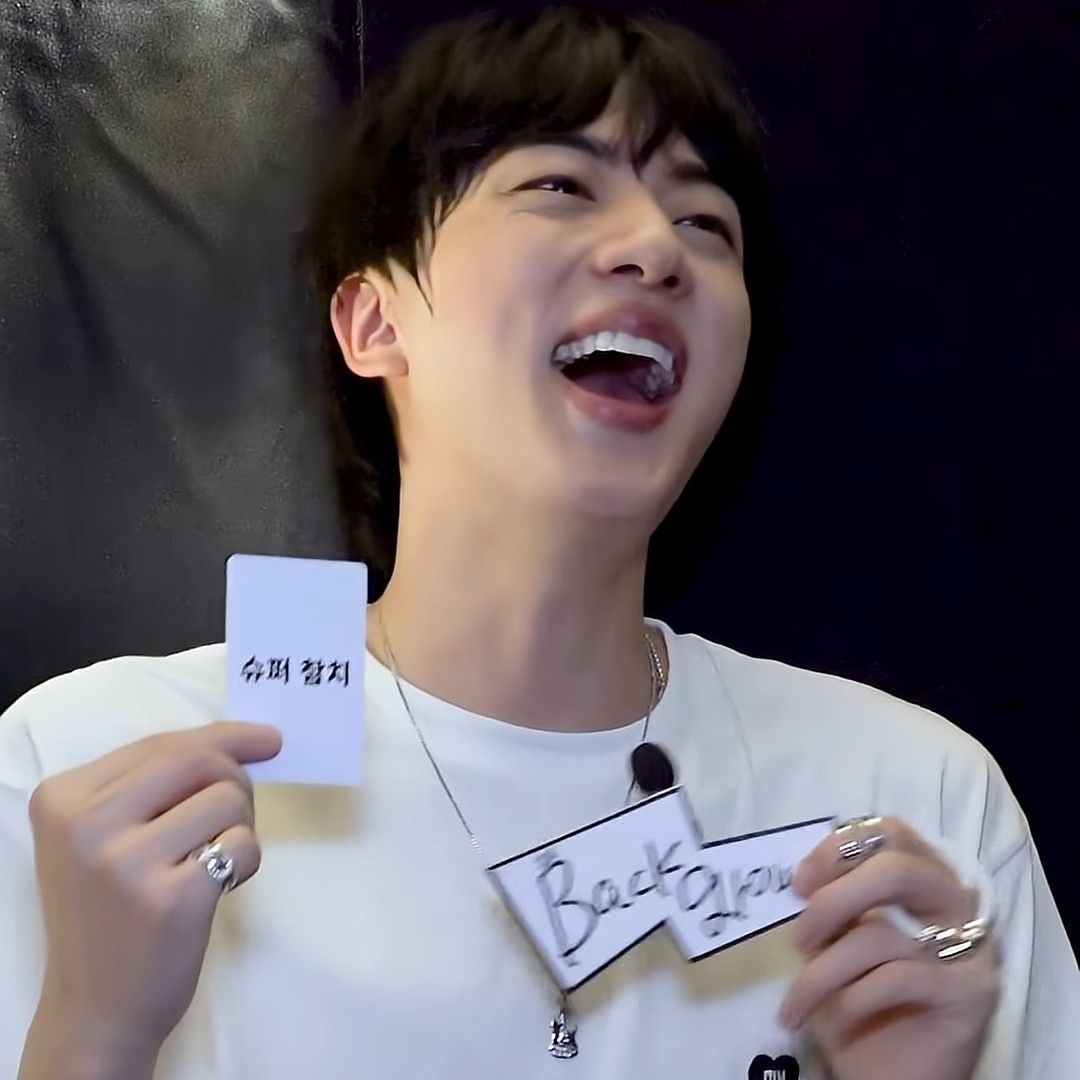 Recent activity shot of Jin (BTS)