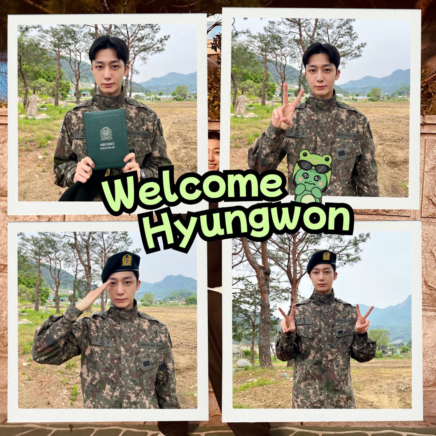 A moment captured by Hyungwon (MONSTA X)'s fan