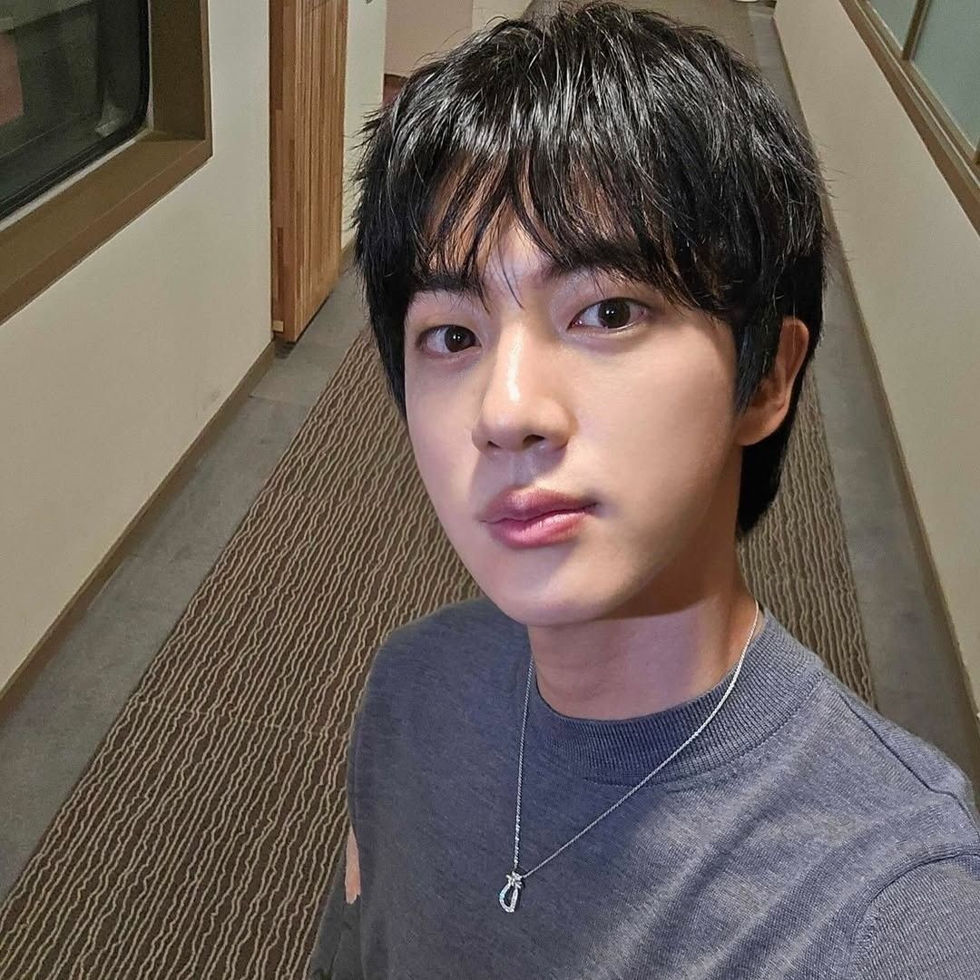 A moment captured by Jin (BTS)'s fan