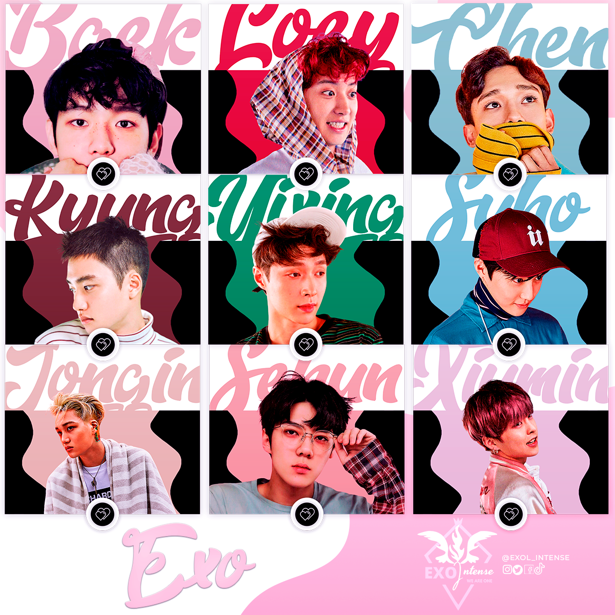 Behind-the-scenes cut of EXO