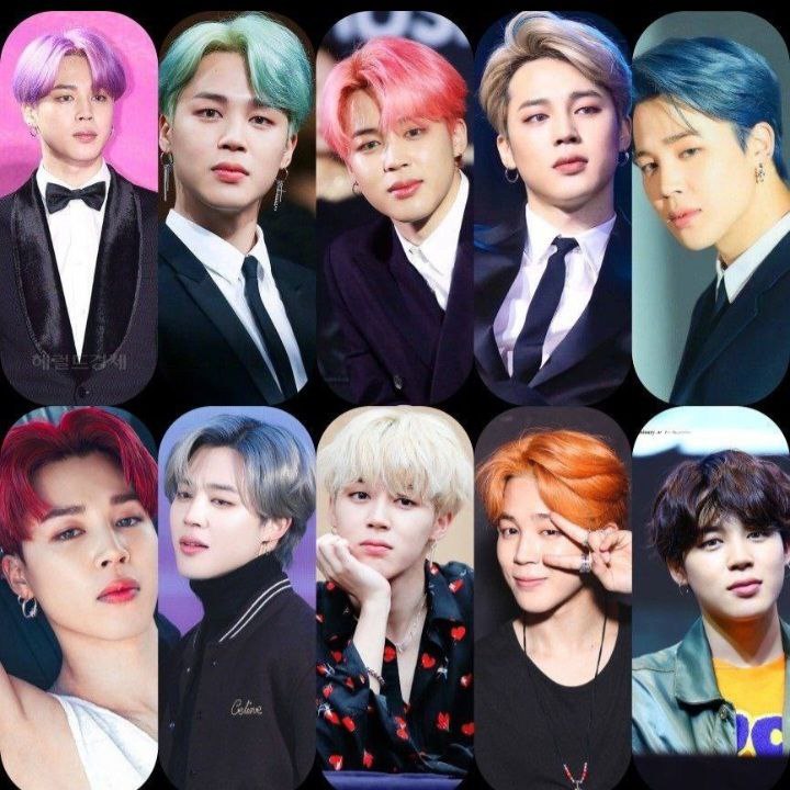 Recent activity shot of Jimin (BTS)