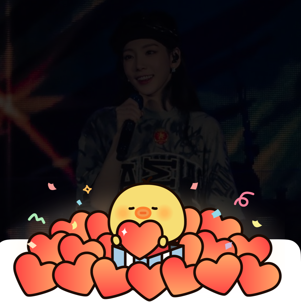 Recent activity shot of Taeyeon (Girls' Generation)