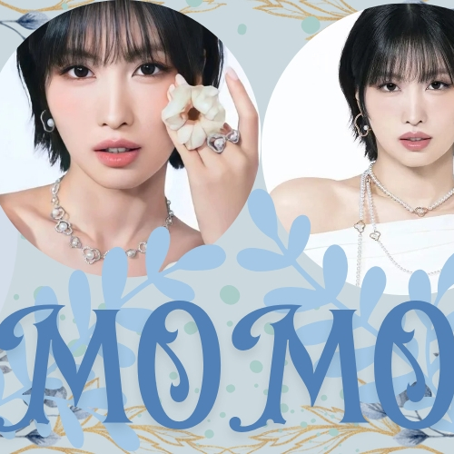 Recent activity shot of Momo (TWICE)