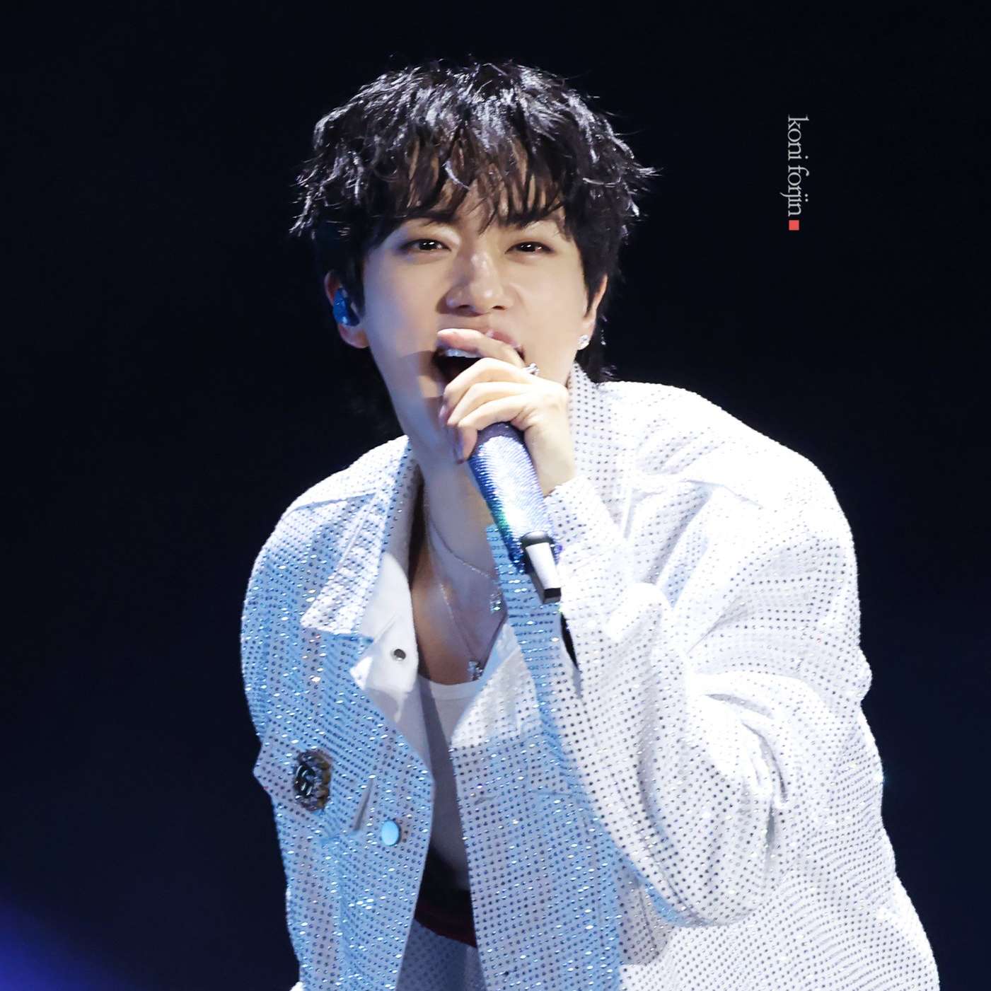 Recent activity shot of Jin (BTS)