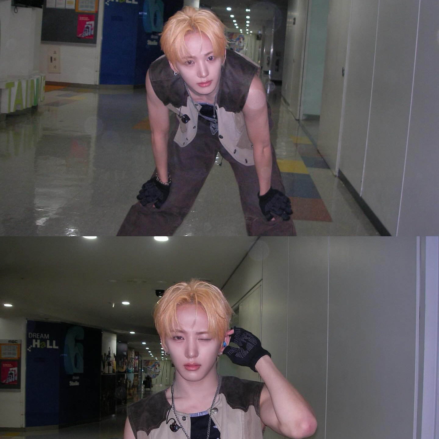 ミンジェ (Xikers)の舞台裏ショット