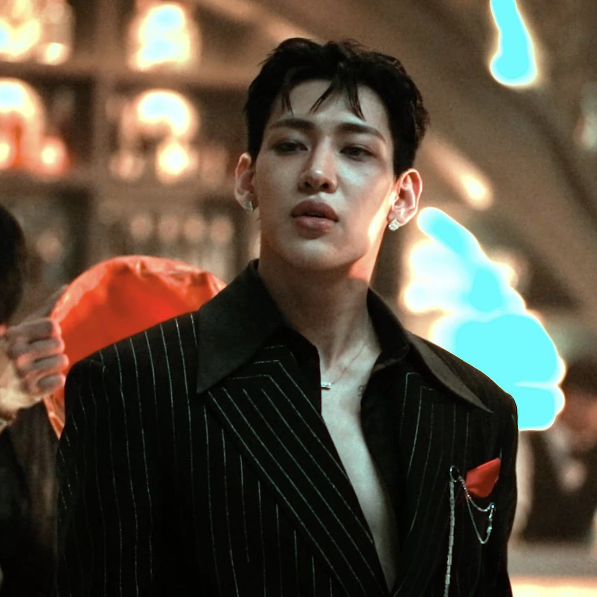 A moment captured by Bambam (GOT7)'s fan