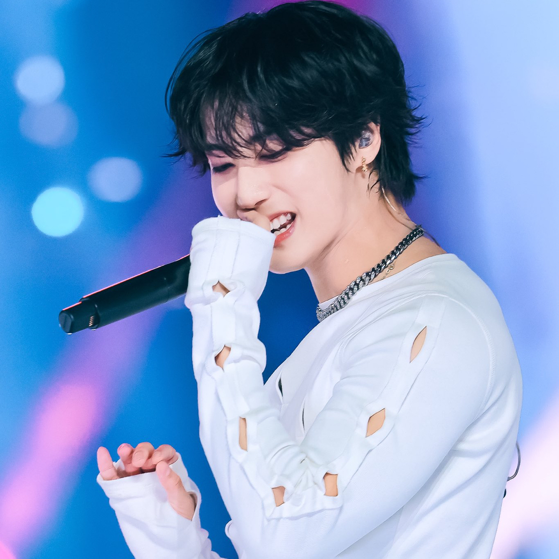 Recent activity shot of HAN (Stray Kids)