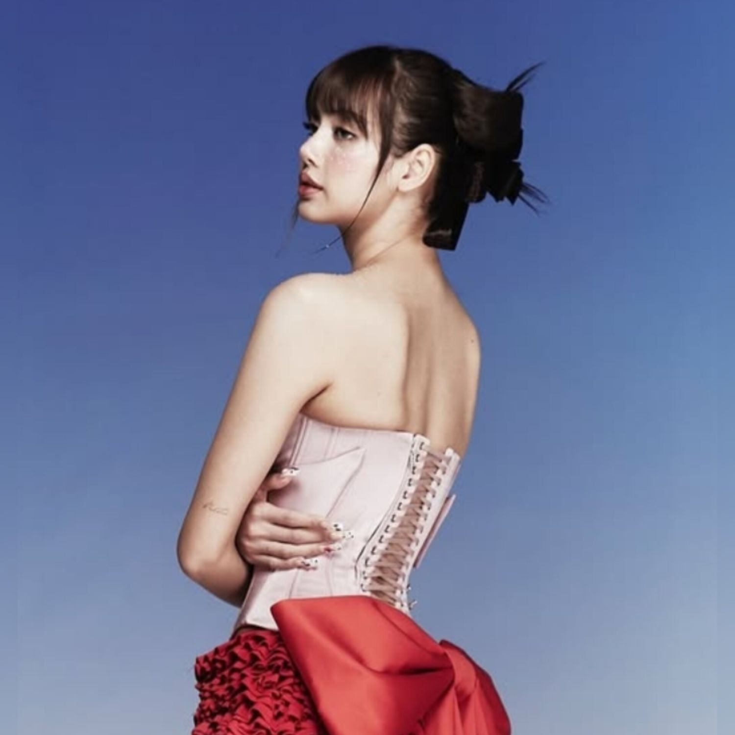 Recent activity shot of Lisa (BLACKPINK)