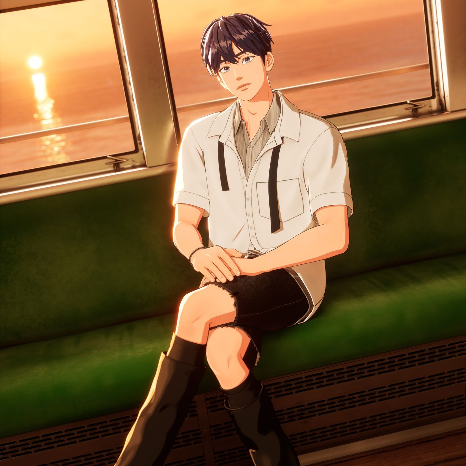 A moment captured by Yejun (PLAVE)'s fan