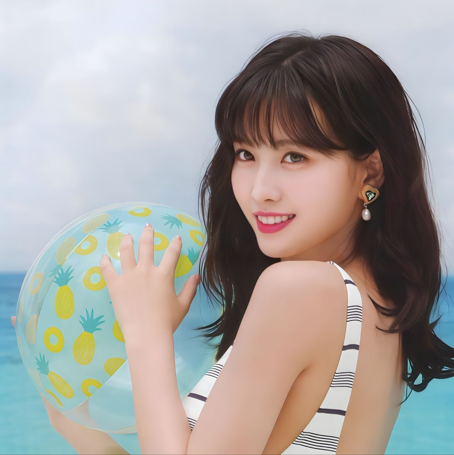Momo (TWICE)粉絲拍下的瞬間