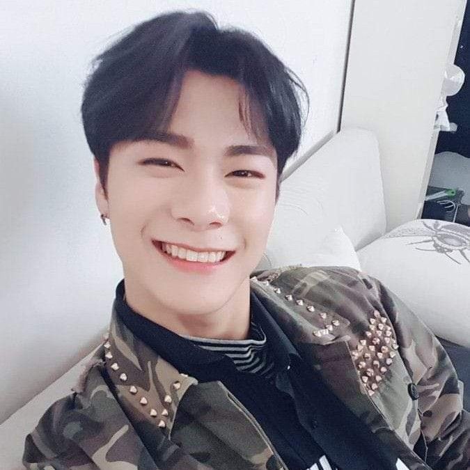 Recent activity shot of Moonbin (ASTRO)