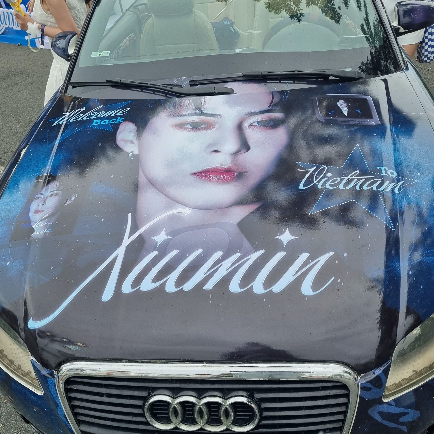 Recent activity shot of Chen (EXO)