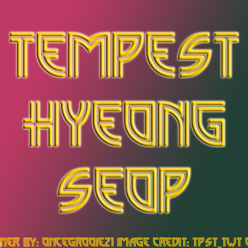 Latest photo of Hyeongseop (TEMPEST)
