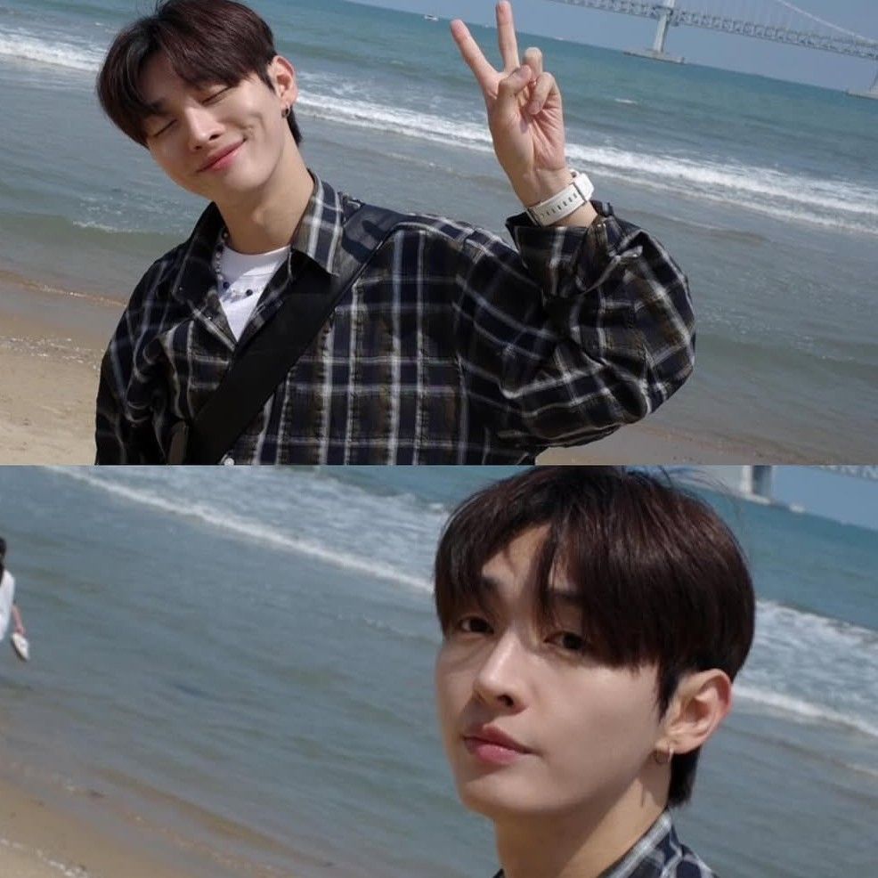 Behind-the-scenes cut of Yoon Jisung