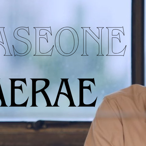 Recent activity shot of Kim Taerae (ZEROBASEONE)