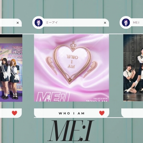 A moment captured by ME:I's fan