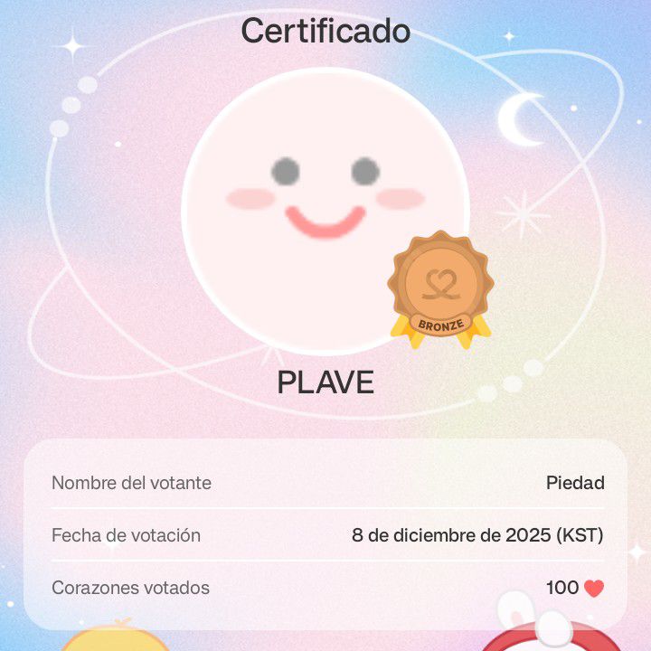 A moment captured by PLAVE's fan