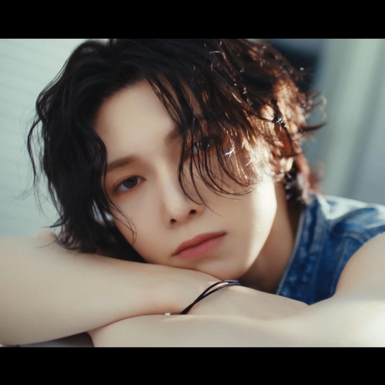 Recent activity shot of Yeosang (ATEEZ)