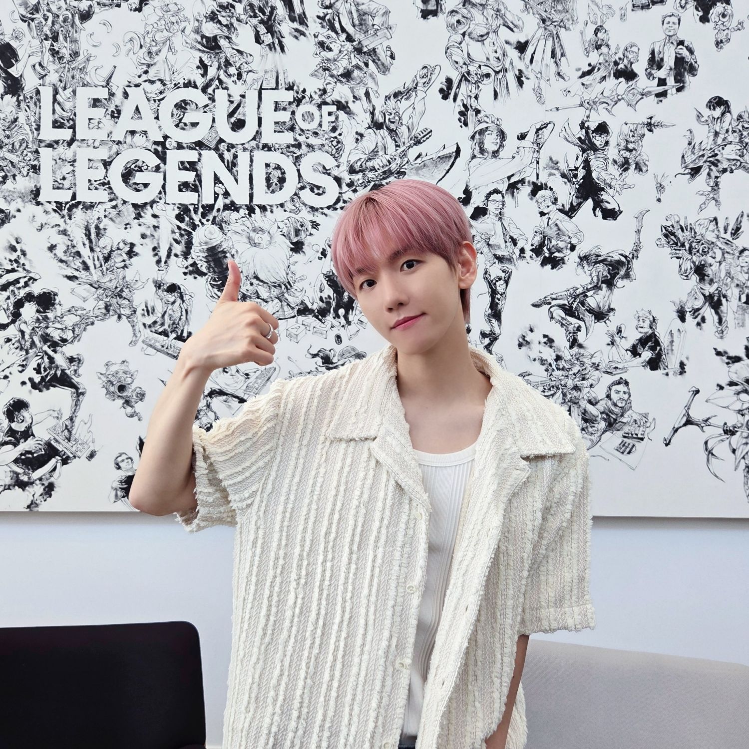 A moment captured by Baekhyun (EXO)'s fan