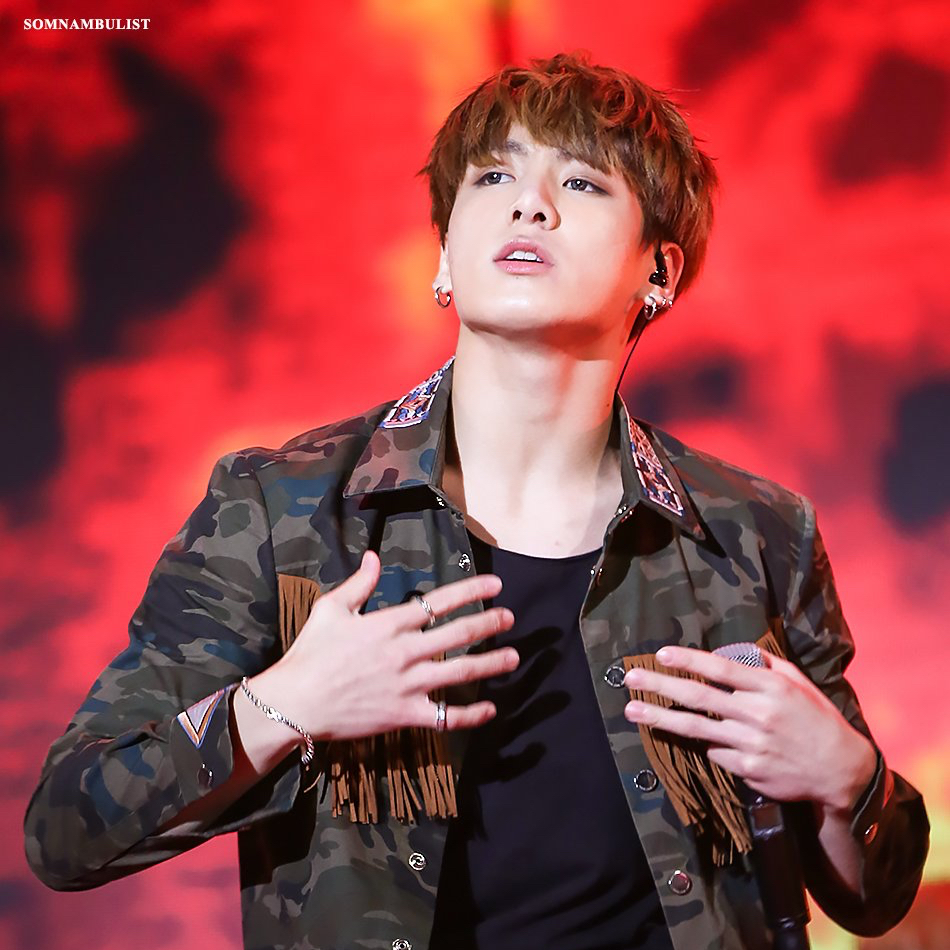 Recent activity shot of Jungkook (BTS)