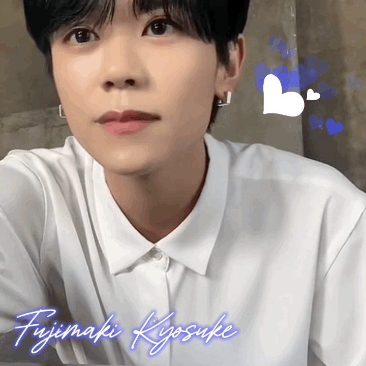 Recent activity shot of Fujimaki Kyosuke (INI)