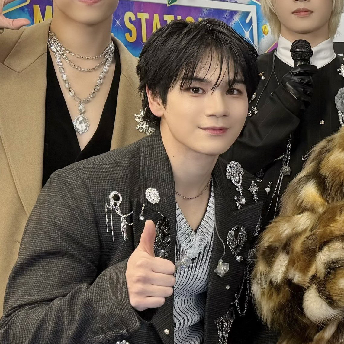 Behind-the-scenes cut of Mamehara Issei (JO1)