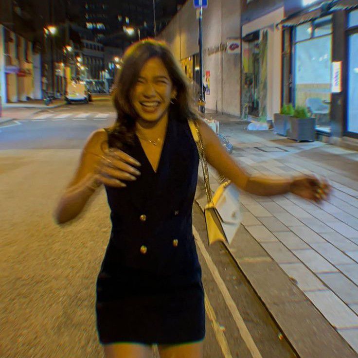 A moment captured by Aiah (BINI)'s fan