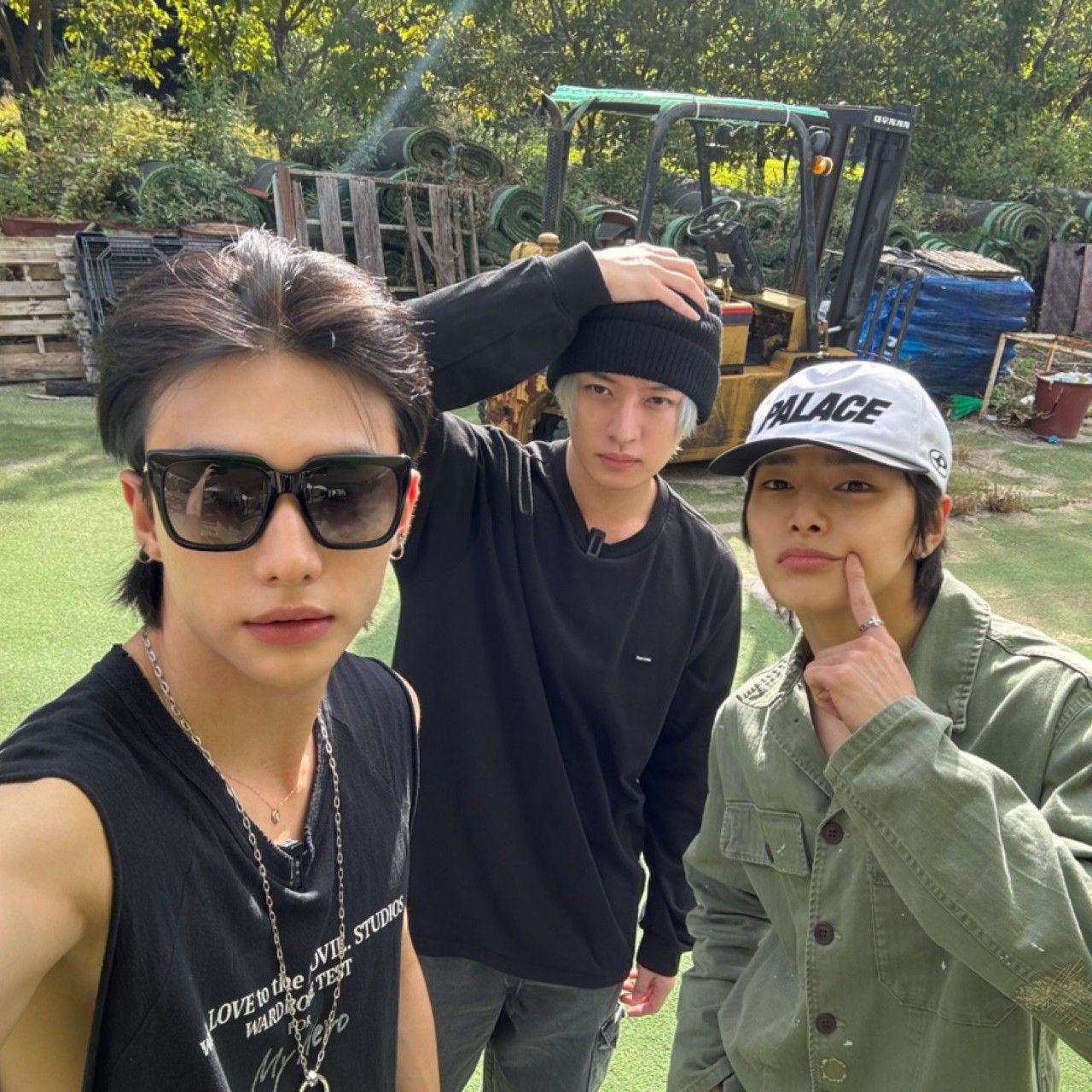 Recent activity shot of Stray Kids