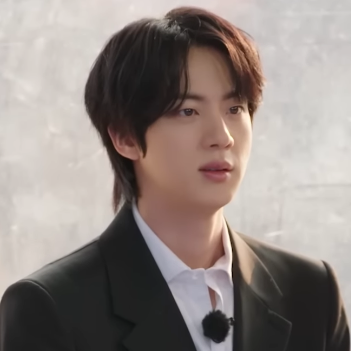A moment captured by Jin (BTS)'s fan