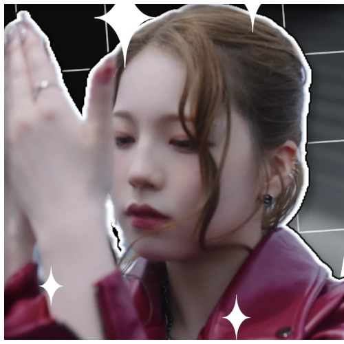 Behind-the-scenes cut of Ayaka (NiziU)