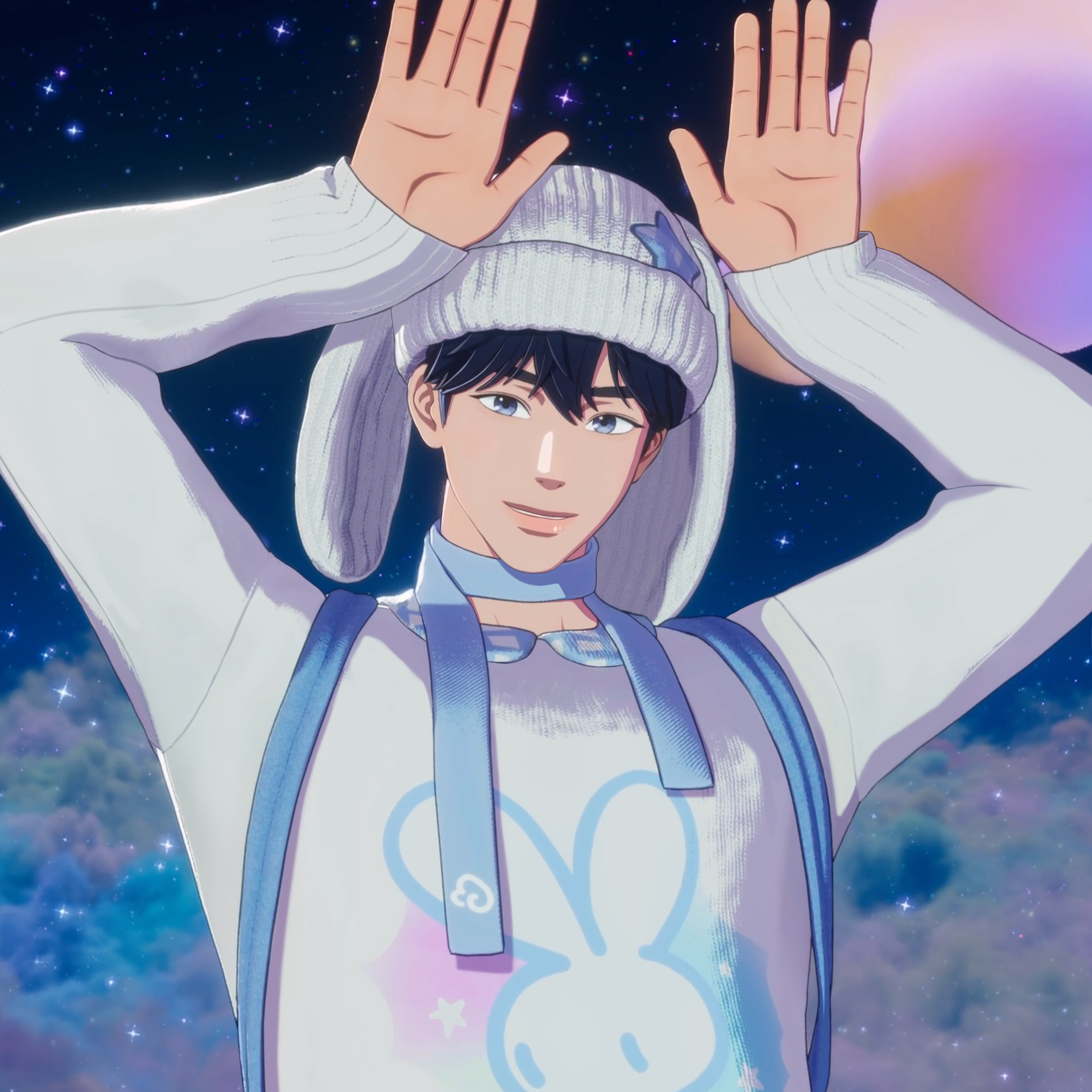 Recent activity shot of Yejun (PLAVE)