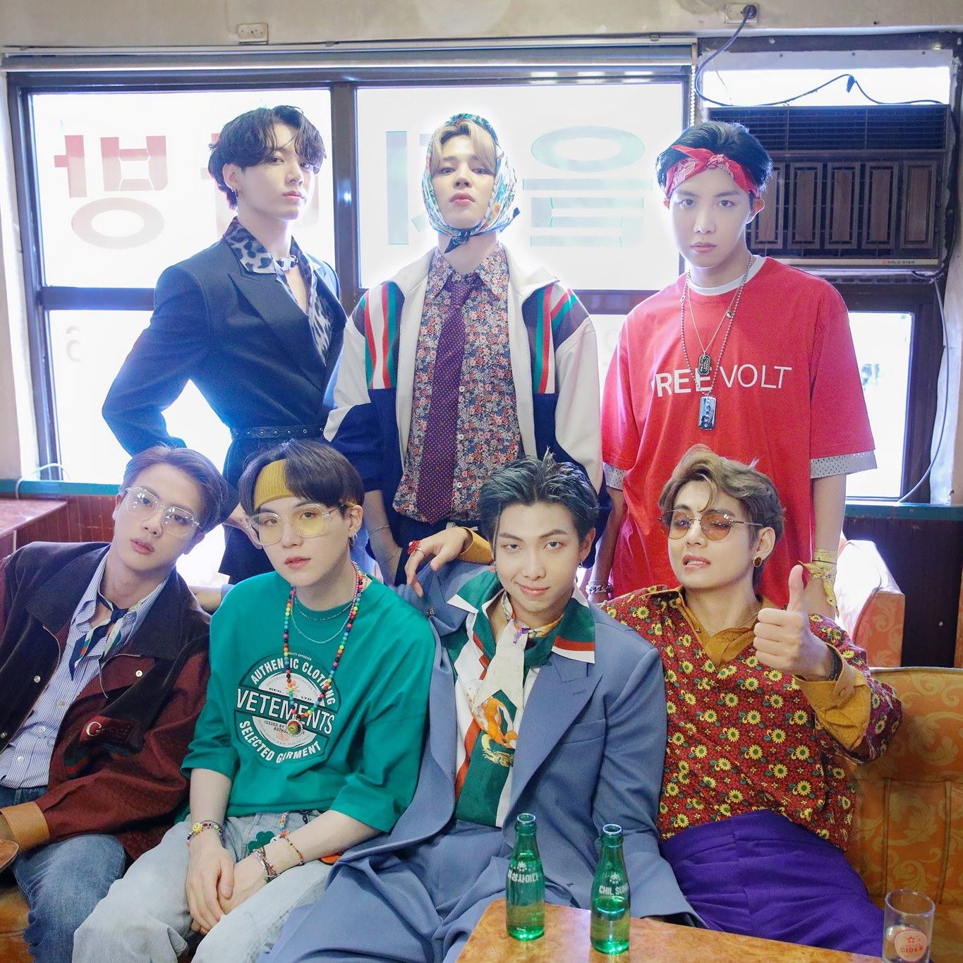 Recent activity shot of RM (BTS)