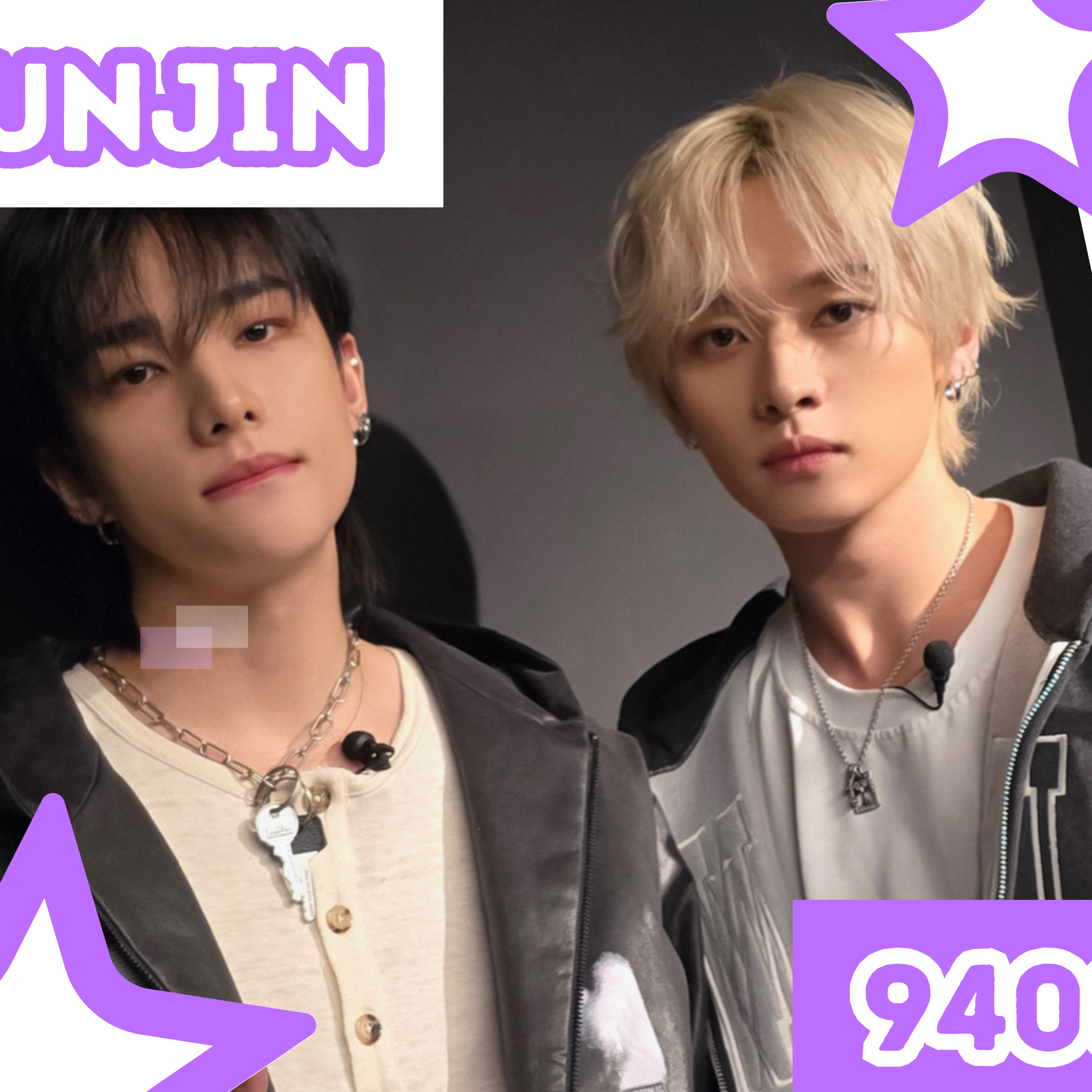 A moment captured by Lee Know (Stray Kids)'s fan