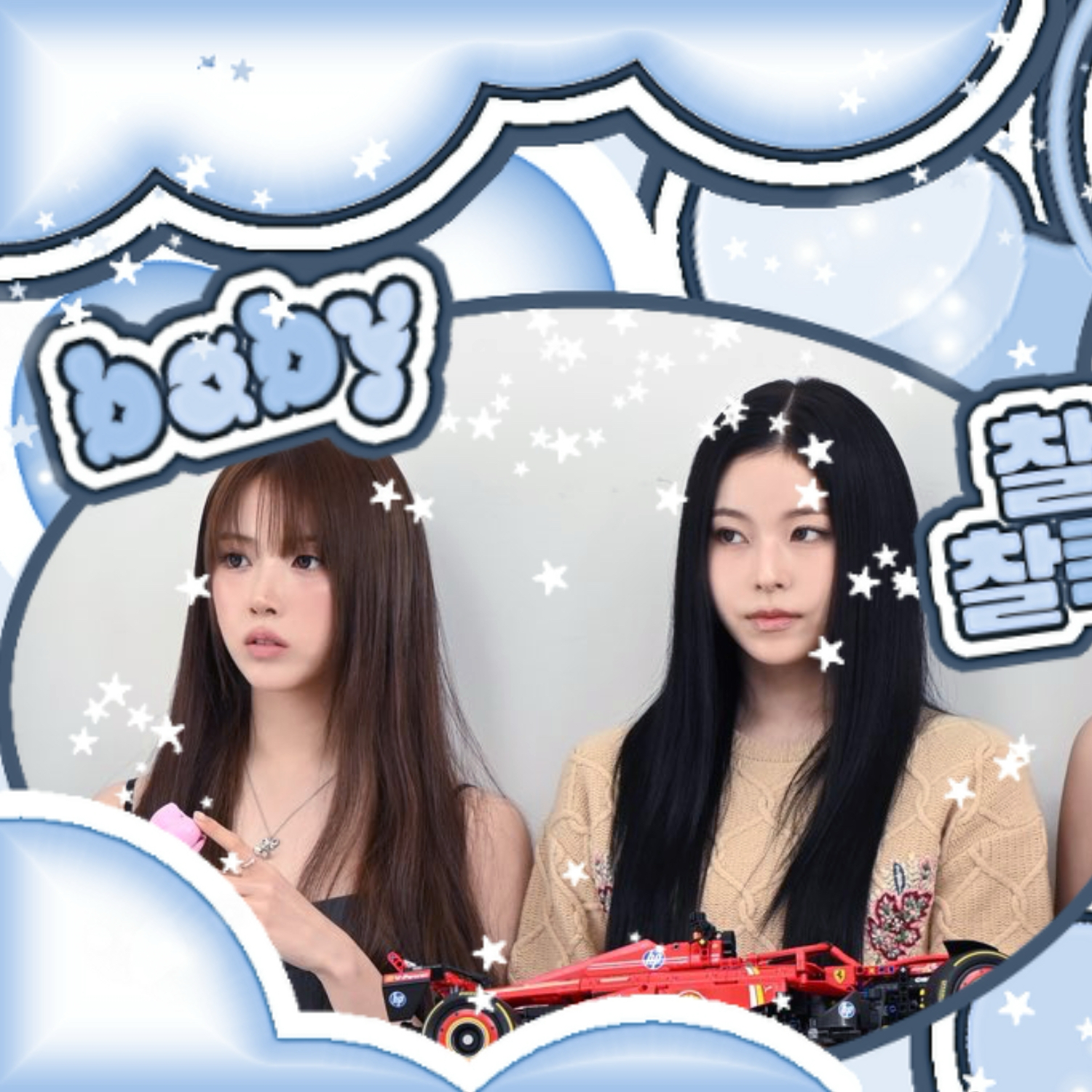 Behind-the-scenes cut of NMIXX