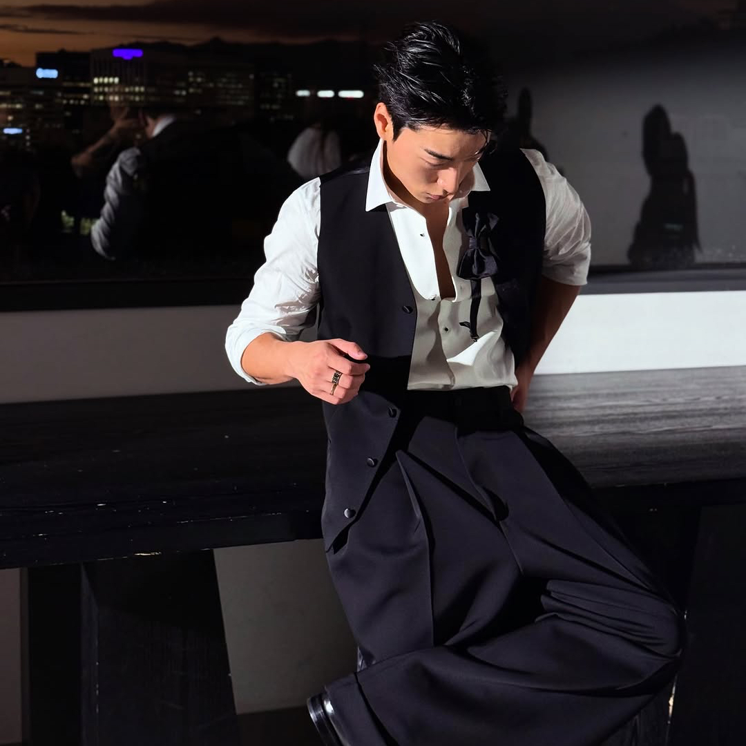 Foto terbaru San (ATEEZ)