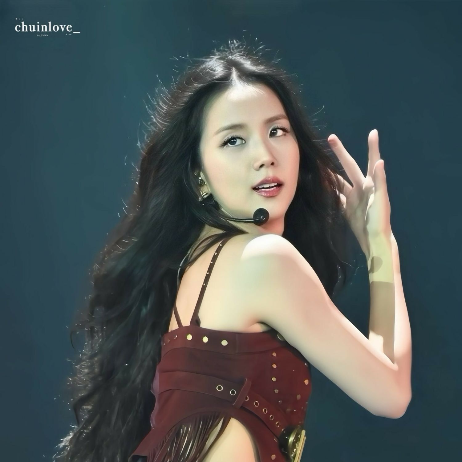 智秀 (BLACKPINK)粉丝拍下的瞬间