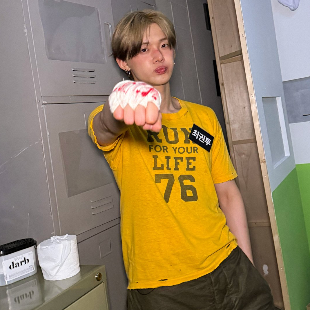 Behind-the-scenes cut of Yeonjun (TOMORROW X TOGETHER)