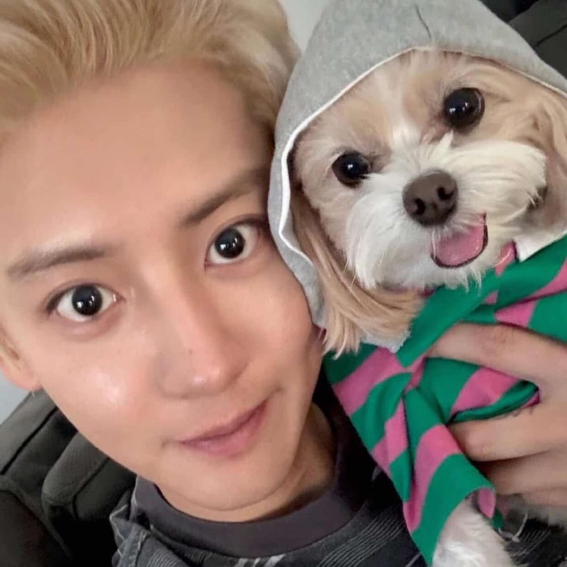A moment captured by Chanyeol (EXO)'s fan